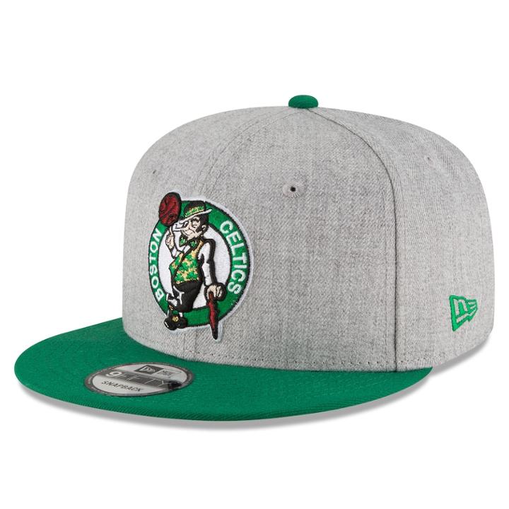 Adult New Era Boston Celtics 9fifty Adjustable Cap, Men's, Grey Other