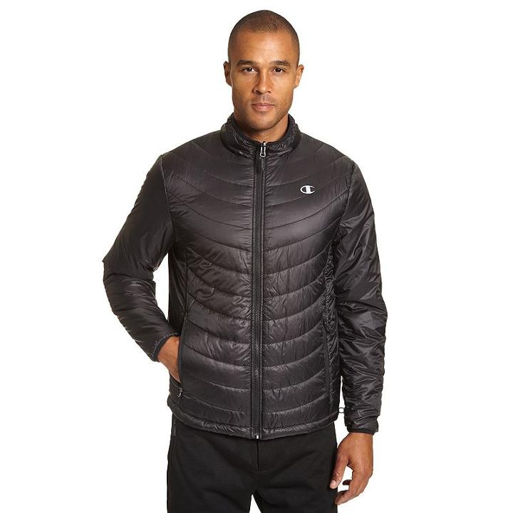 Big & Tall Champion 3-in-1 Jacket, Men's, Size: Xxl Tall, Grey (charcoal)
