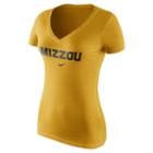 Women's Nike Missouri Tigers Wordmark Tee, Size: Large, Gold