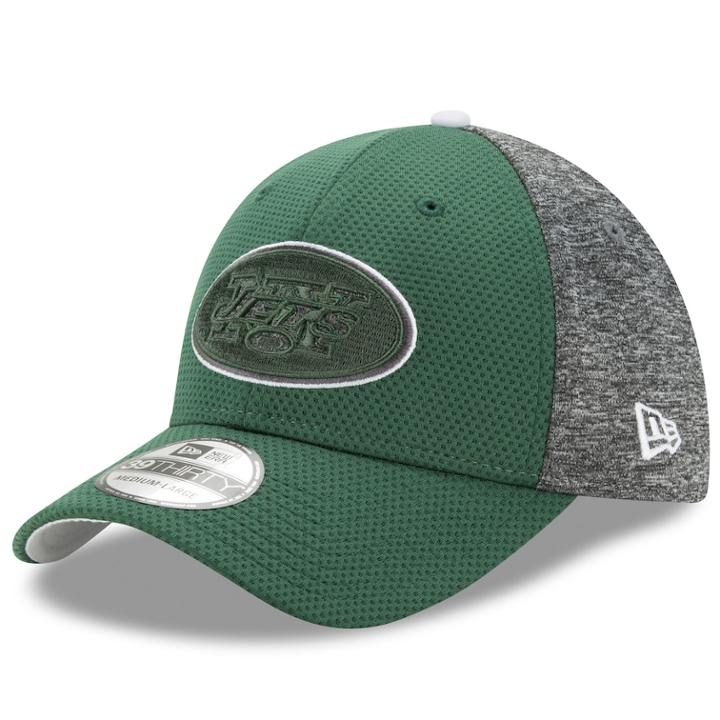 Adult New Era New York Jets 39thirty Fierce Flex-fit, Men's, Size: S-m, Green