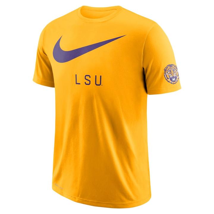 Men's Nike Lsu Tigers Dna Tee, Size: Xl, Gold