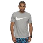 Men's Nike Swoosh Logo Tee, Size: Small, Grey
