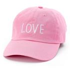 David & Young, Women's Love Baseball Cap, Med Pink