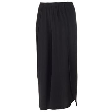 Juniors' Joe B Black Gauze Culottes, Girl's, Size: Small