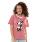 Disney's Minnie Mouse Juniors' Vintage Graphic Tee, Teens, Size: Xl, Pink