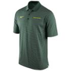 Men's Nike Oregon Ducks Striped Stadium Dri-fit Performance Polo, Size: Medium, Green