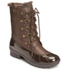 A2 By Aerosoles Barricade Women's Stitch 'n Turn Water Resistant Boots, Size: Medium (7), Dark Brown