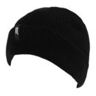 Men's Heat Holders Ribbed Knit Cuffed Beanie, Black