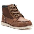 Sonoma Goods For Life&trade; Baxter Boys' Moc-toe Boots, Size: 1, Brown