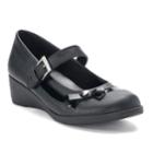 So&reg; Judie Girls' Mary Jane Wedges, Size: 13, Black
