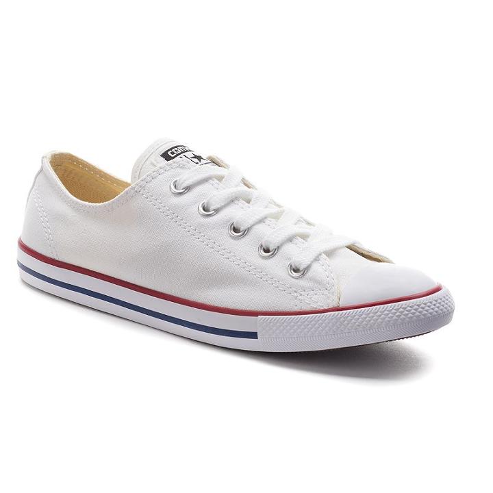 Women's Converse Chuck Taylor All Star Dainty Sneakers, Size: 5, White