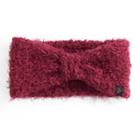 Women's Cuddl Duds Knit Headband, Dark Red