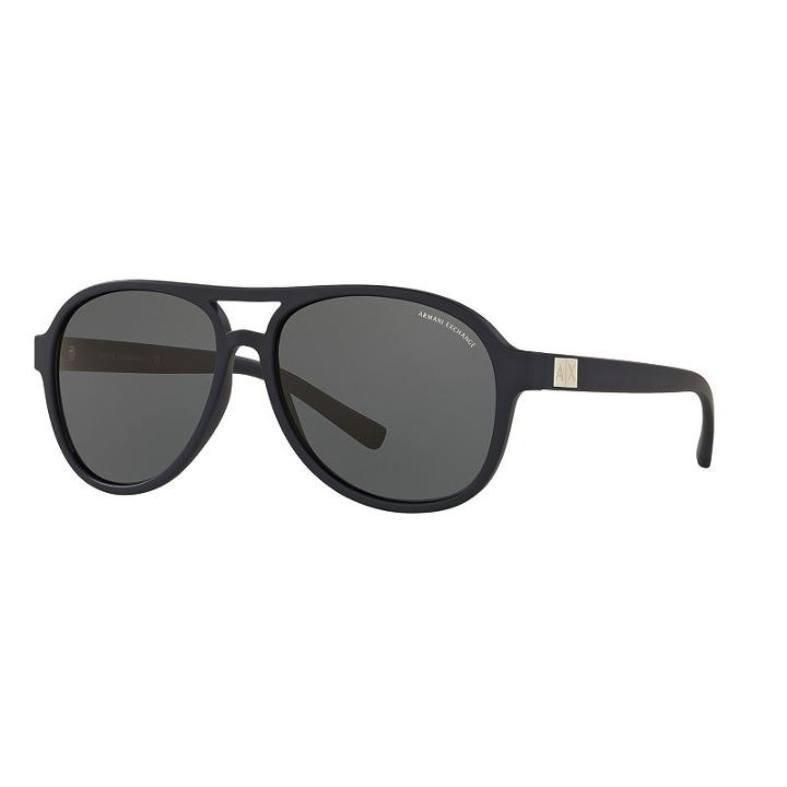 Armani Exchange Ax4055s 58mm Forever Young Aviator Sunglasses, Men's, Green