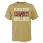 Boys' 4-18 Florida State Seminoles Light Streaks Tee, Size: 16-18, Beige