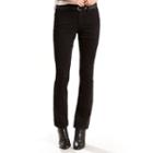 Women's Levi's&reg; 525&trade; Perfect Waist Straight-leg Jeans, Size: 27(us 4)m, Black