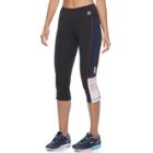 Women's Fila Sport&reg; Side Panel Capri Leggings, Size: Medium, Light Grey