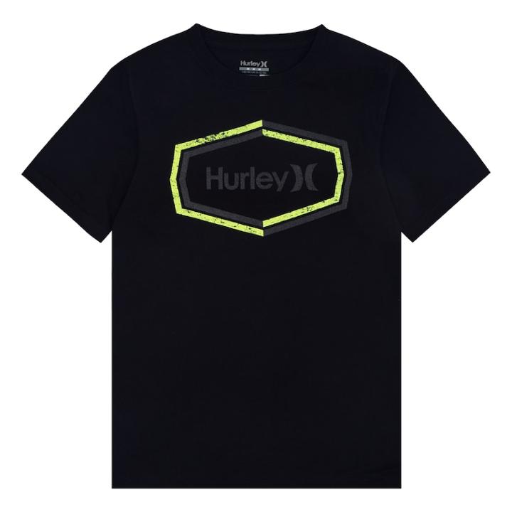Boys 8-20 Hurley Dri-fit Tee, Size: Medium, Black