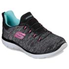 Skechers Summits Quick Getaway Women's Sneakers, Size: 9, Black Light Blue