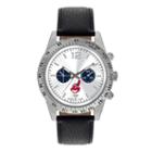 Men's Game Time Cleveland Indians Letterman Watch, Black