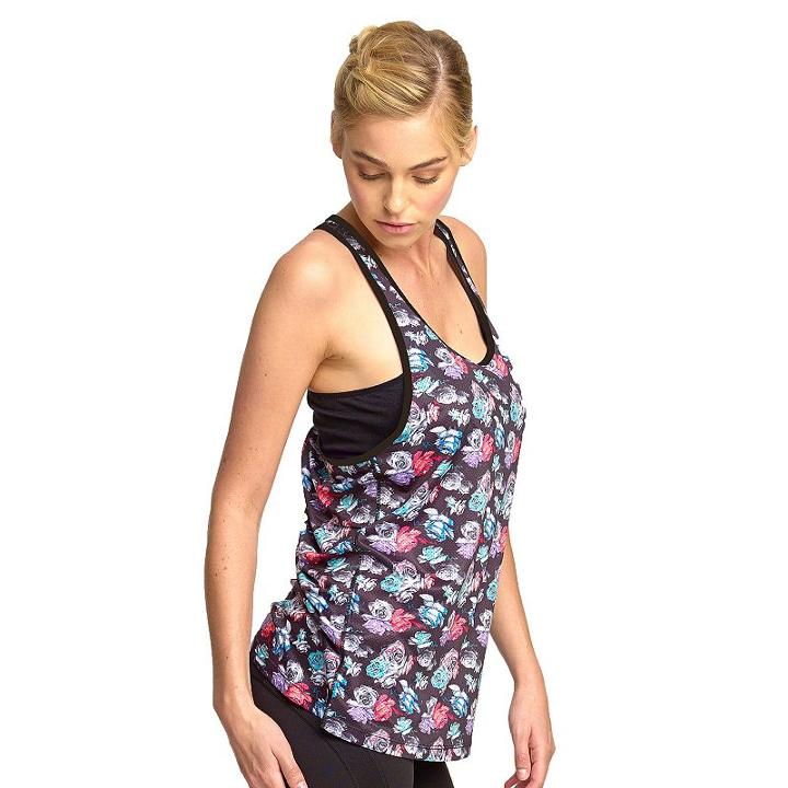 Women's Colosseum Nightsail Racerback Yoga Tank, Size: Xs, Ovrfl Oth