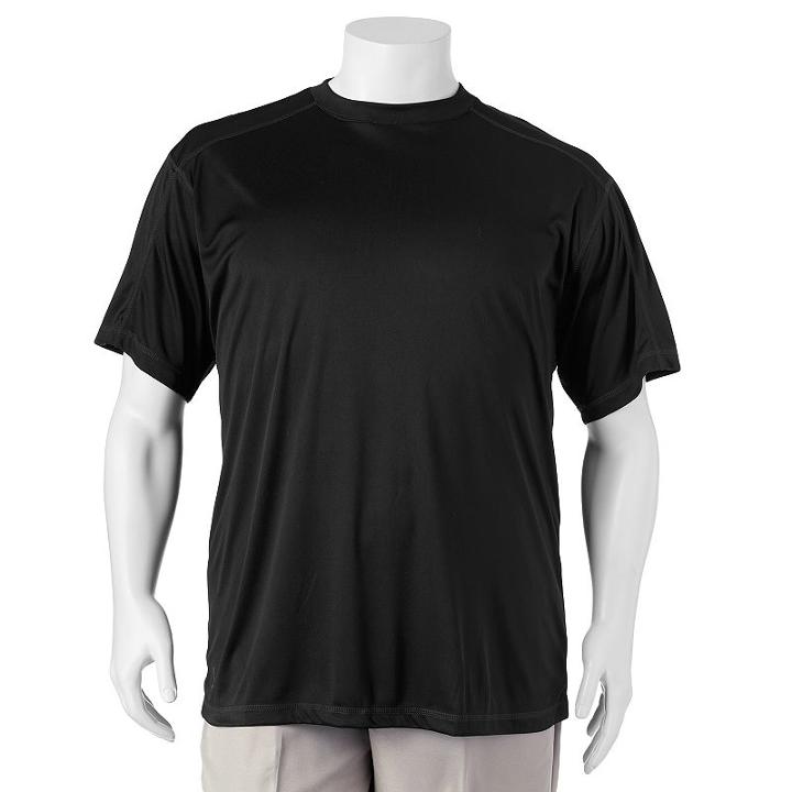 Big & Tall Champion Performance Tee, Men's, Size: Xxl Tall, Black