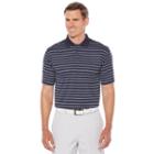 Men's Jack Nicklaus Regular-fit Stayvent Striped Golf Polo, Size: Medium, Light Blue