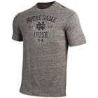 Men's Under Armour Notre Dame Fighting Irish Triblend Tee, Size: Large, Multicolor