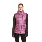 Women's Champion Asymmetrical Puffer Vest, Size: Xl, Red