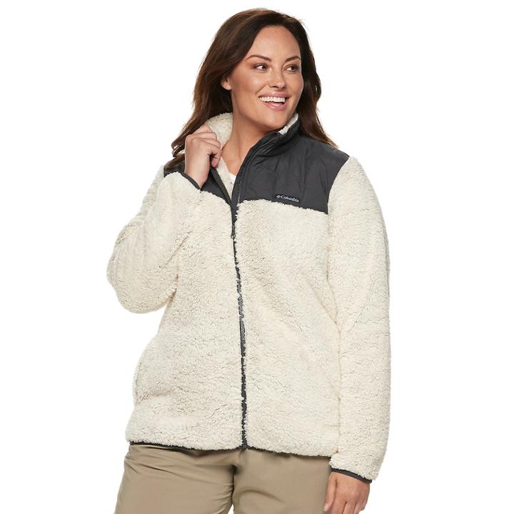 Plus Size Columbia Havenwood Fleece Jacket, Women's, Size: 3xl, Natural