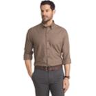 Men's Arrow Heritage Regular-fit Twill Button-down Shirt, Size: Small, White Oth