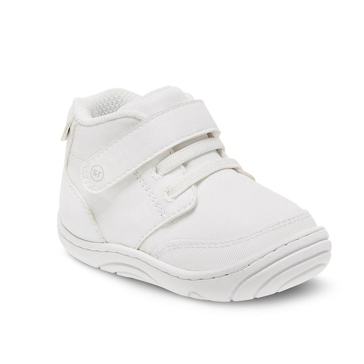 Stride Rite Taye Baby / Toddler Booties, Toddler Unisex, Size: 5 T, White