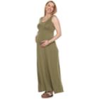 Maternity A:glow Essential Maxi Dress, Women's, Size: Xs Maternity, Med Green