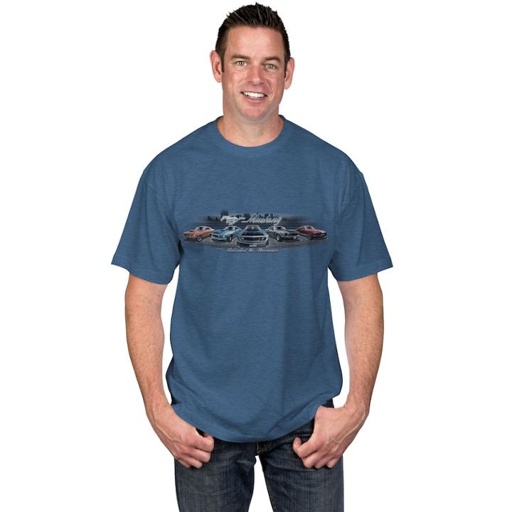 Big & Tall Newport Blue Classic Vehicle Graphic Tee, Men's, Size: Xxl Tall, Blue Other