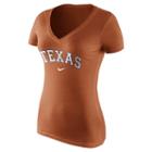 Women's Nike Texas Longhorns Wordmark Tee, Size: Large, Orange