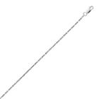Sterling Silver And Black Rhodium Plate Sterling Silver Anklet - 9-in, Women's, Size: 9, Grey