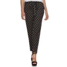 Juniors' Joe B Tie-front Tapered Soft Pants, Teens, Size: Xs, Brown Oth