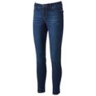 Women's Juicy Couture Flaunt It Seamless Skinny Jeans, Size: 6, Blue Other