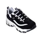 Skechers D'lites Zip Along Women's Sneakers, Size: 6.5, Grey (charcoal)