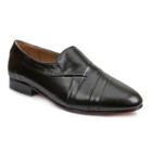 Giorgio Brutini Men's Pleated Leather Dress Shoes, Size: Medium (8.5), Black