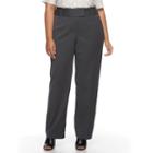 Plus Size Apt. 9&reg; Dress Pants, Women's, Size: 24 W, Grey