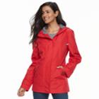Women's D.e.t.a.i.l.s Radiance Hooded Jacket, Size: Medium, Red