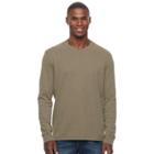 Men's Croft & Barrow&reg; Classic-fit Stretch Performance V-neck Tee, Size: Medium, Med Brown