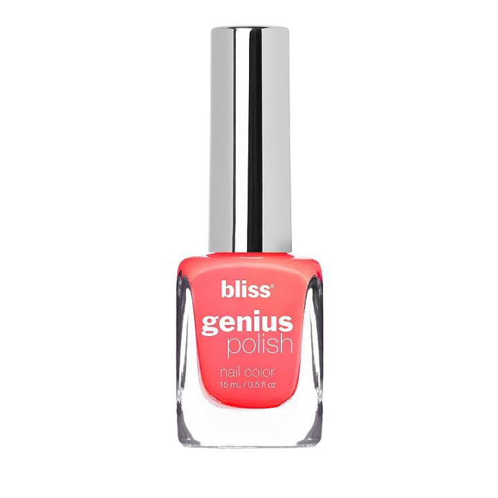 Bliss Genius Nail Polish - Corals And Nudes, Red