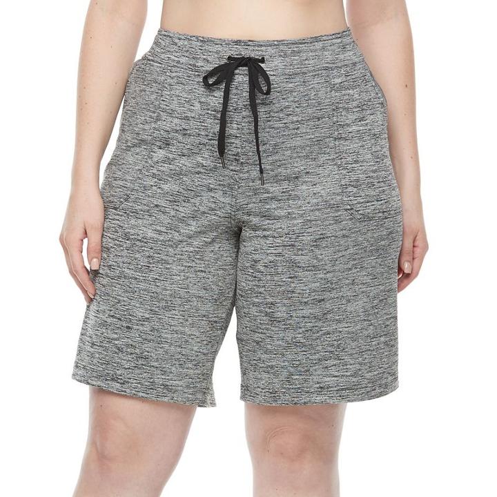 Plus Size Tek Gear&reg; Weekend Bermuda Shorts, Women's, Size: 3xl, Dark Grey