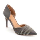 Journee Collection Felicia Women's D'orsay High Heels, Size: Medium (11), Dark Grey