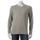 Big & Tall Croft & Barrow&reg; Classic-fit Easy-care V-neck Tee, Men's, Size: 3xl Tall, Med Grey