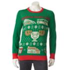 Men's Christmas Vacation Sweater, Size: Xxl, Med Green