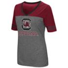 Women's Campus Heritage South Carolina Gamecocks Varsity Tee, Size: Large, Light Grey
