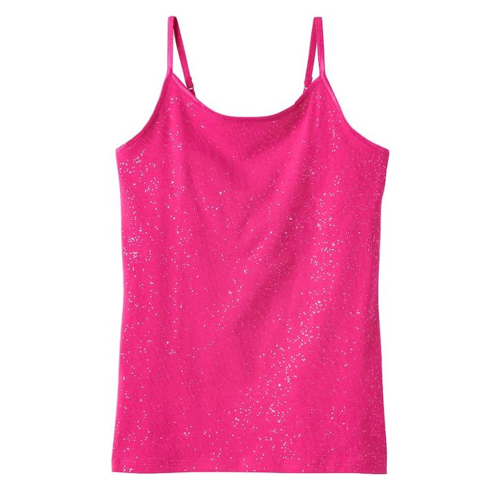 Girls 7-16 & Plus Size So&reg; Strappy Tank Top, Size: 20 1/2, Med Pink
