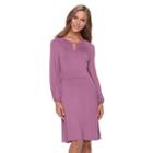 Women's Apt. 9&reg; Keyhole A-line Dress, Size: Xs, Med Purple